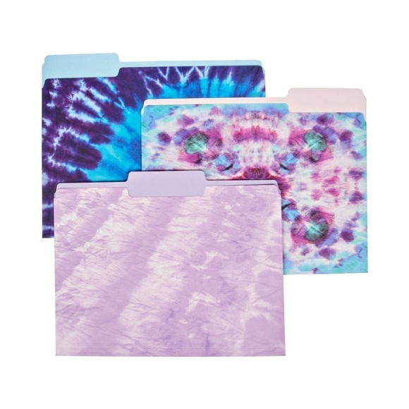 Pen+Gear Tie Dye Folders, 12 Count Bundle - Picture 4 of 6